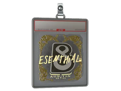 Sticker Slab | esenthial (Gold) | Austin 2025