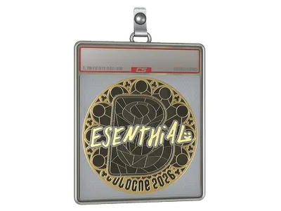 Sticker Slab | esenthial (Gold) | Cologne 2026
