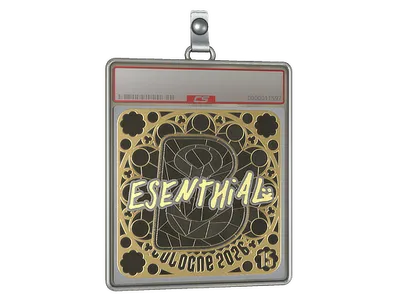 Sticker Slab | esenthial (Gold, Ranked) | Cologne 2026