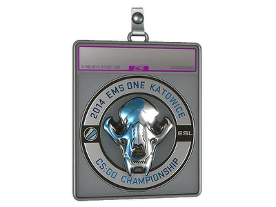 Sticker Slab | ESL Skull (Foil) | Katowice 2014