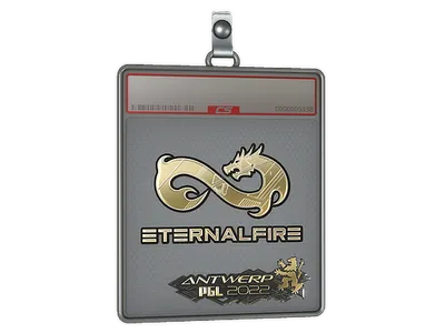 Sticker Slab | Eternal Fire (Gold) | Antwerp 2022