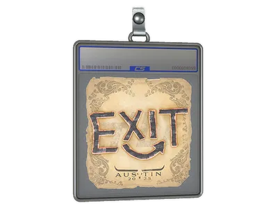 Sticker Slab | exit | Austin 2025
