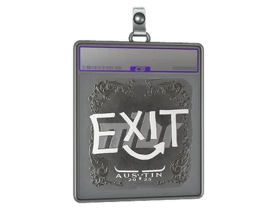 Sticker Slab | exit (Foil) | Austin 2025
