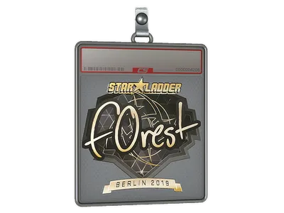 Sticker Slab | f0rest (Gold) | Berlin 2019