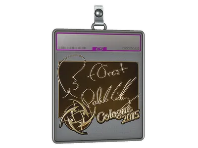 Sticker Slab | f0rest (Gold) | Cologne 2015