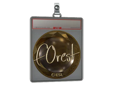 Sticker Slab | f0rest (Gold) | Katowice 2019