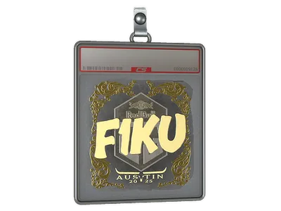 Sticker Slab | F1KU (Gold) | Austin 2025