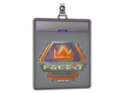 Sticker Slab | FACEIT (Holo) | London 2018