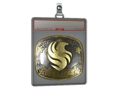 Sticker Slab | Falcons (Gold) | Austin 2025