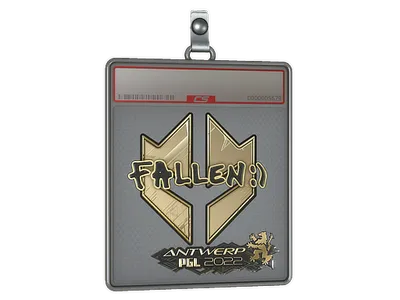 Sticker Slab | FalleN (Gold) | Antwerp 2022