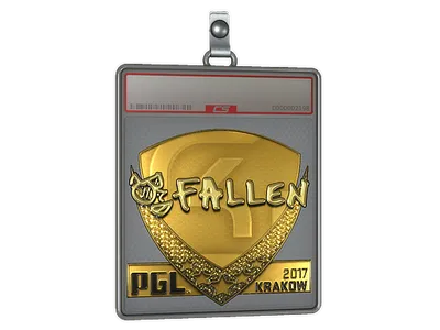 Sticker Slab | FalleN (Gold) | Krakow 2017