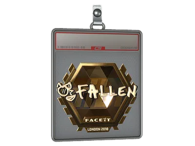Sticker Slab | FalleN (Gold) | London 2018