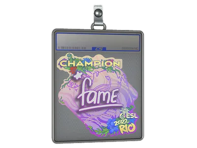 Sticker Slab | fame (Champion) | Rio 2022
