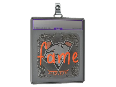 Sticker Slab | fame (Foil) | Austin 2025