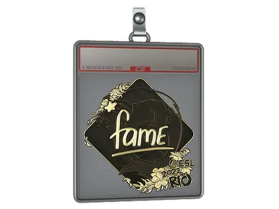 Sticker Slab | fame (Gold) | Rio 2022