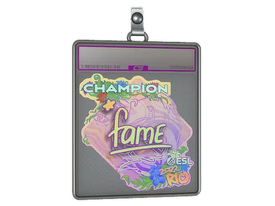 Sticker Slab | fame (Holo, Champion) | Rio 2022