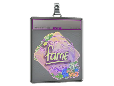 Sticker Slab | fame (Holo) | Rio 2022
