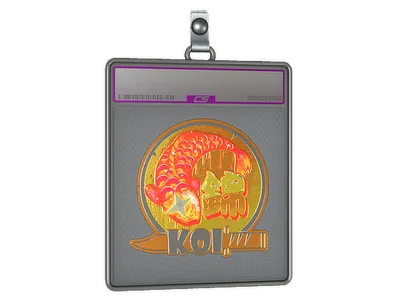 Sticker Slab | Fancy Koi (Foil)