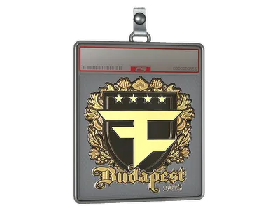 Sticker Slab | FaZe Clan (Gold) | Budapest 2025