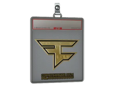 Sticker Slab | FaZe Clan (Gold) | Copenhagen 2024