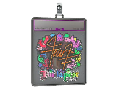 Sticker Slab | fEAR (Holo) | Budapest 2025