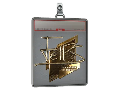 Sticker Slab | felps (Gold) | Boston 2018