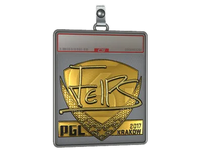 Sticker Slab | felps (Gold) | Krakow 2017