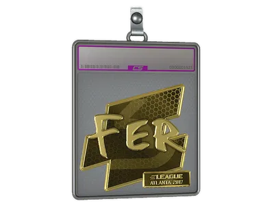 Sticker Slab | fer (Gold) | Atlanta 2017