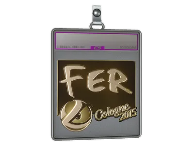 Sticker Slab | fer (Gold) | Cologne 2015