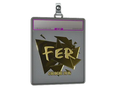 Sticker Slab | fer (Gold) | Cologne 2016