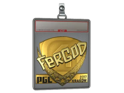 Sticker Slab | fer (Gold) | Krakow 2017