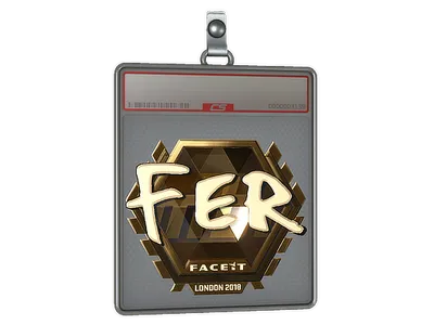 Sticker Slab | fer (Gold) | London 2018