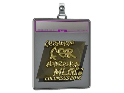 Sticker Slab | fer (Gold) | MLG Columbus 2016