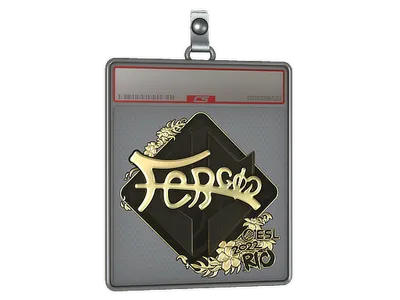 Sticker Slab | fer (Gold) | Rio 2022