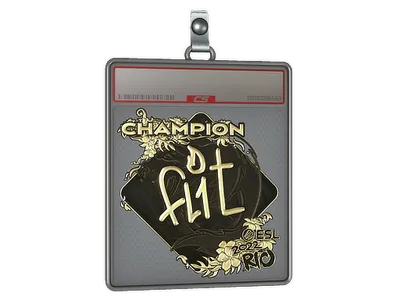 Sticker Slab | FL1T (Gold, Champion) | Rio 2022