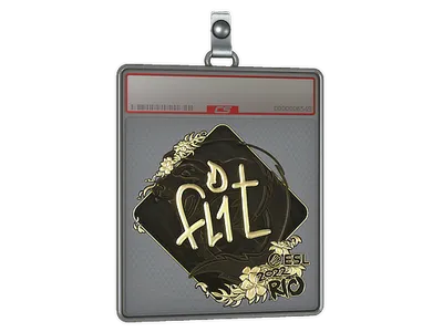 Sticker Slab | FL1T (Gold) | Rio 2022