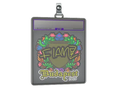 Sticker Slab | FlameZ (Embroidered) | Budapest 2025