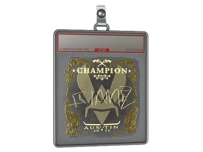 Sticker Slab | FlameZ (Gold, Champion) | Austin 2025