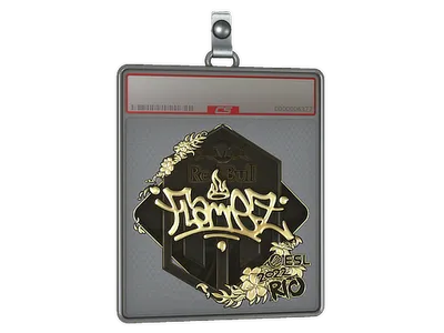 Sticker Slab | FlameZ (Gold) | Rio 2022