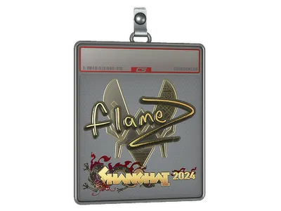 Sticker Slab | FlameZ (Gold) | Shanghai 2024