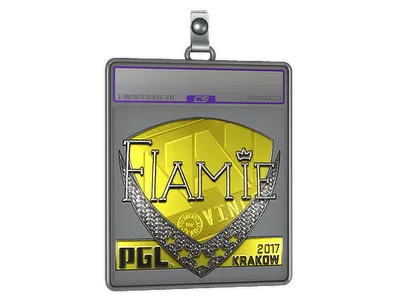 Sticker Slab | flamie (Foil) | Krakow 2017