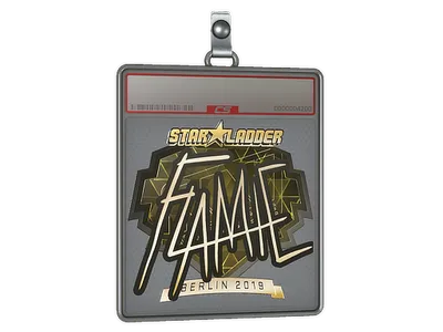 Sticker Slab | flamie (Gold) | Berlin 2019