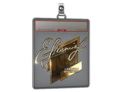 Sticker Slab | flamie (Gold) | Boston 2018