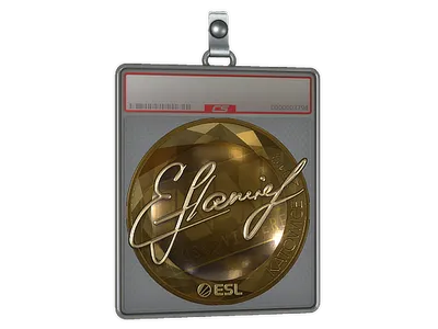 Sticker Slab | flamie (Gold) | Katowice 2019