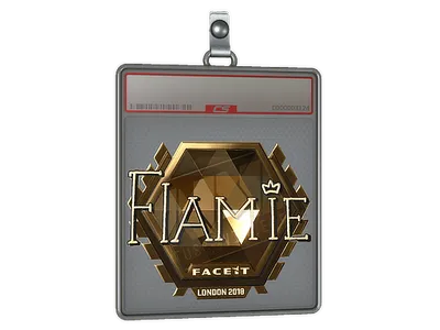 Sticker Slab | flamie (Gold) | London 2018