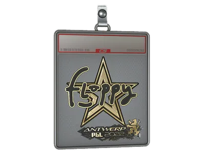 Sticker Slab | floppy (Gold) | Antwerp 2022