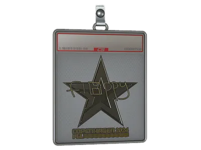 Sticker Slab | floppy (Gold) | Copenhagen 2024