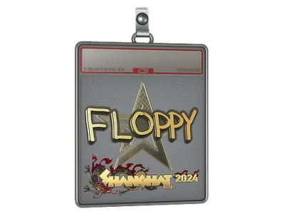 Sticker Slab | floppy (Gold) | Shanghai 2024