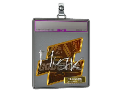 Sticker Slab | flusha (Foil) | Atlanta 2017