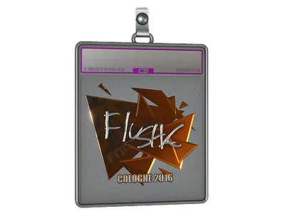 Sticker Slab | flusha (Foil) | Cologne 2016